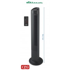 VENTILATORE A TORRE CON TIMER E TELECOMANDO MODELLO "SKYLINE" ART. EV126